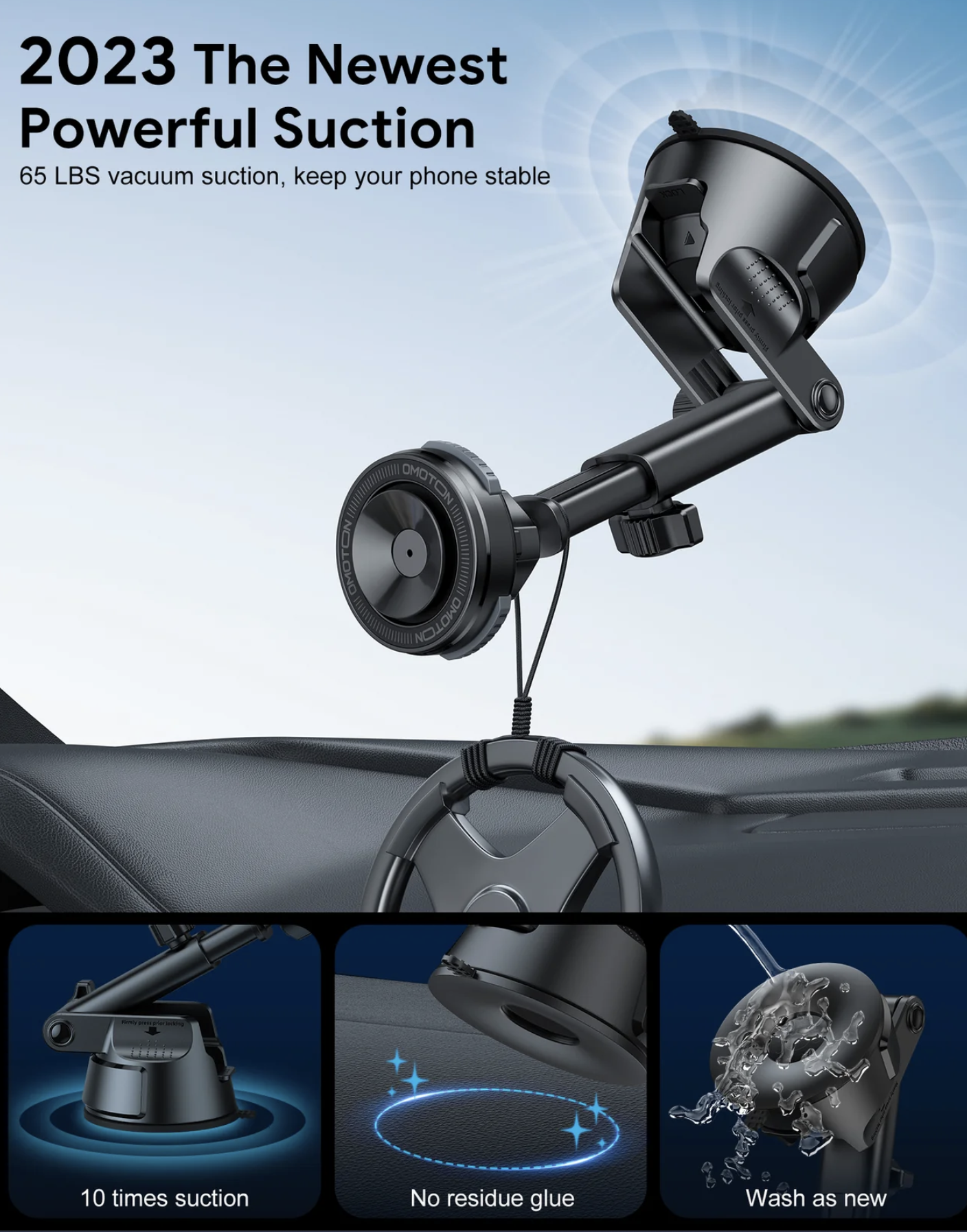 O-Mag Windshield VM02 - Car Mount - Image 5