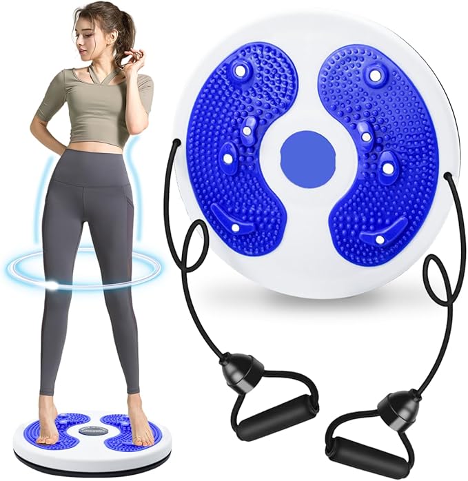Heim-Fitnessgeräte Twist Waist Disc Board mit Kordelzug